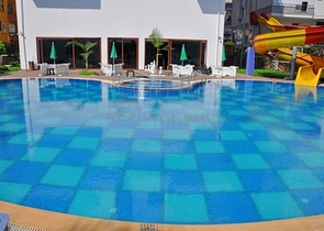 شقة غرفة وصالة - مفروشة - ضمن مجمع انيق - مهموتلار / الانيا 