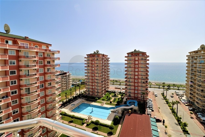 اطلالة بحر -طابق مرتفع - شقة 2 غرفة وصالة -في مهموتلار / الانيا 