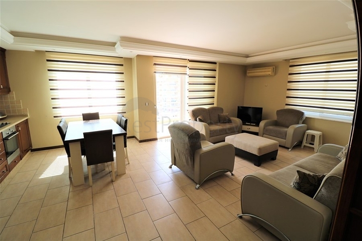 اطلالة بحر -طابق مرتفع - شقة 2 غرفة وصالة -في مهموتلار / الانيا 