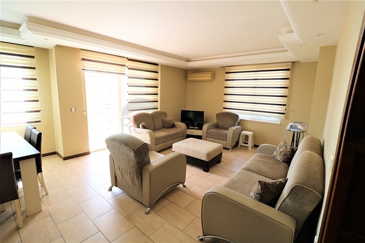 اطلالة بحر -طابق مرتفع - شقة 2 غرفة وصالة -في مهموتلار / الانيا 