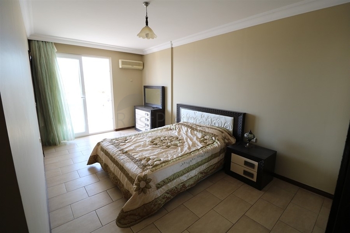 اطلالة بحر -طابق مرتفع - شقة 2 غرفة وصالة -في مهموتلار / الانيا 