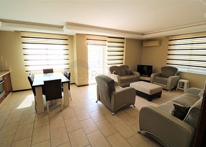 اطلالة بحر -طابق مرتفع - شقة 2 غرفة وصالة -في مهموتلار / الانيا 