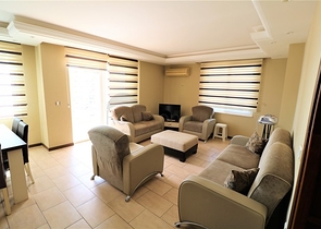 اطلالة بحر -طابق مرتفع - شقة 2 غرفة وصالة -في مهموتلار / الانيا 