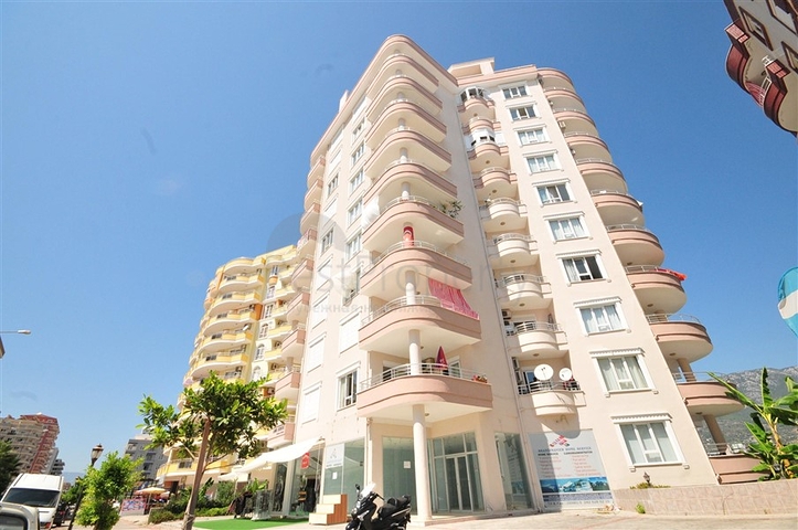 اطلالة بحر - شقة 2 غرفة وصالة -مفروشة -في مهموتلار / الانيا 