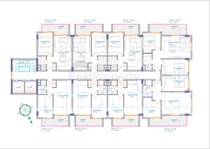 قريب من شاطئ كليوباترا - مجمع قيد الانشاء في مركز الانيا 