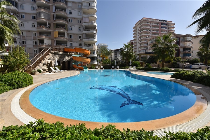 اطلالة بحر -شقة 2 غرفة وصالة -مفروشة -في مهموتلار / الانيا 