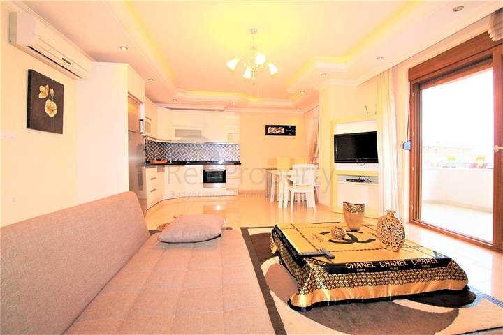 اطلالة بحر -شقة 2 غرفة وصالة -مفروشة -في مهموتلار / الانيا 