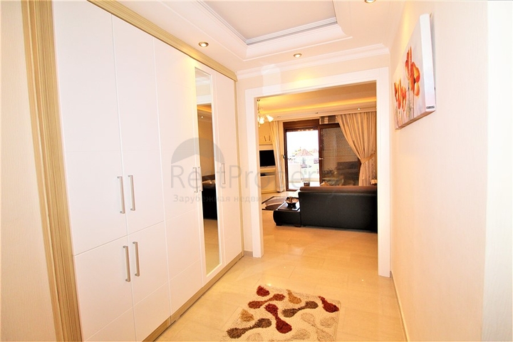 اطلالة بحر -شقة 2 غرفة وصالة -مفروشة -في مهموتلار / الانيا 