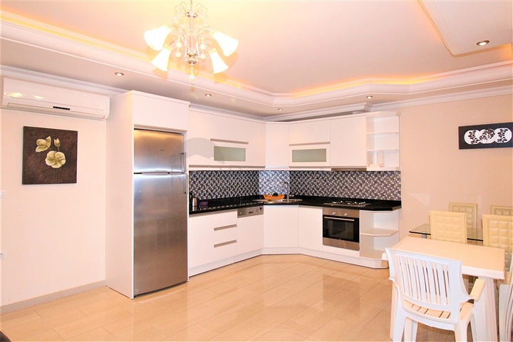 اطلالة بحر -شقة 2 غرفة وصالة -مفروشة -في مهموتلار / الانيا 