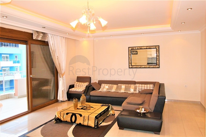 اطلالة بحر -شقة 2 غرفة وصالة -مفروشة -في مهموتلار / الانيا 