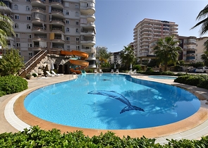 اطلالة بحر -شقة 2 غرفة وصالة -مفروشة -في مهموتلار / الانيا 