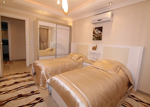 اطلالة بحر -شقة 2 غرفة وصالة -مفروشة -في مهموتلار / الانيا 