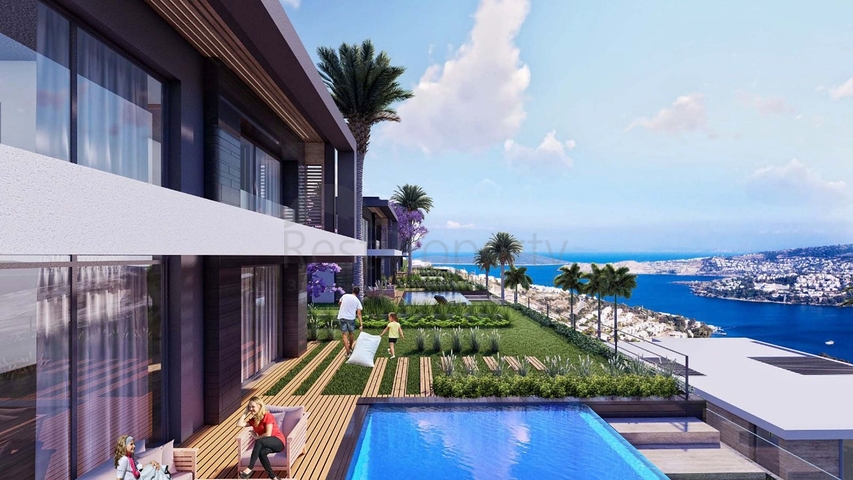 فيلا فاخرة -اطلالة بحرية مباشرة -في بودروم 