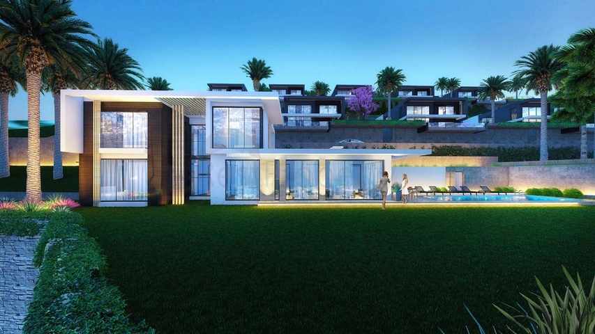 فيلا فاخرة -اطلالة بحرية مباشرة -في بودروم 