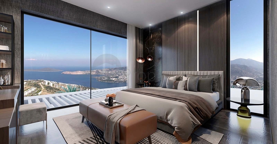 فيلا فاخرة -اطلالة بحرية مباشرة -في بودروم 