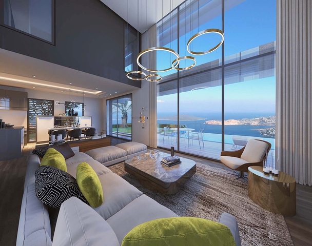 فيلا فاخرة -اطلالة بحرية مباشرة -في بودروم 