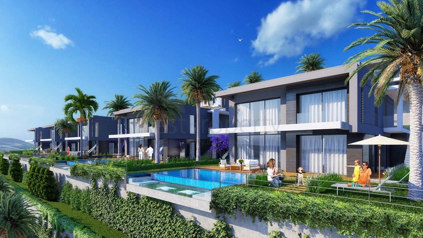 فيلا فاخرة -اطلالة بحرية مباشرة -في بودروم 