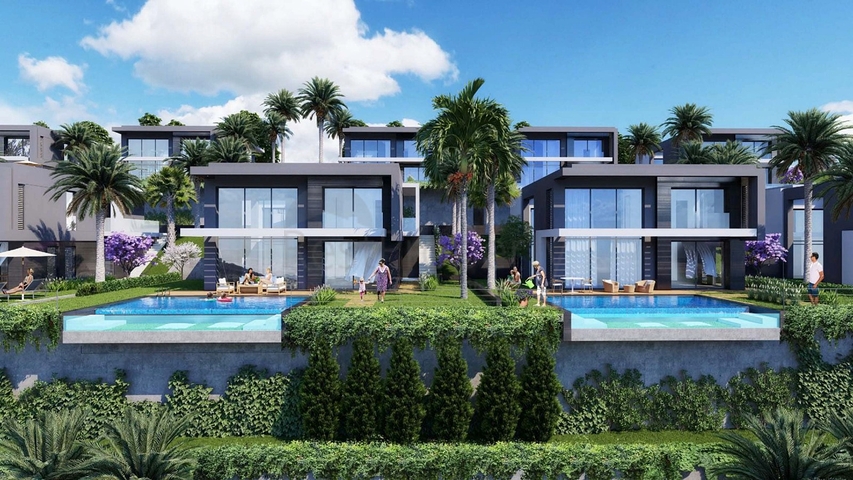 فيلا فاخرة -اطلالة بحرية مباشرة -في بودروم 