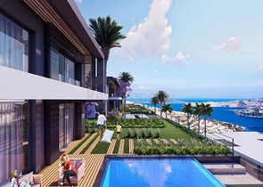 فيلا فاخرة -اطلالة بحرية مباشرة -في بودروم 