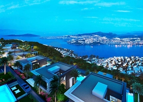 فيلا فاخرة -اطلالة بحرية مباشرة -في بودروم 