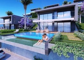 فيلا فاخرة -اطلالة بحرية مباشرة -في بودروم 