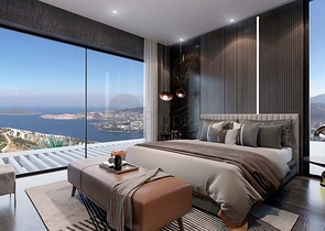 فيلا فاخرة -اطلالة بحرية مباشرة -في بودروم 