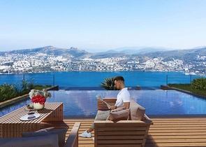 فيلا فاخرة -اطلالة بحرية مباشرة -في بودروم 