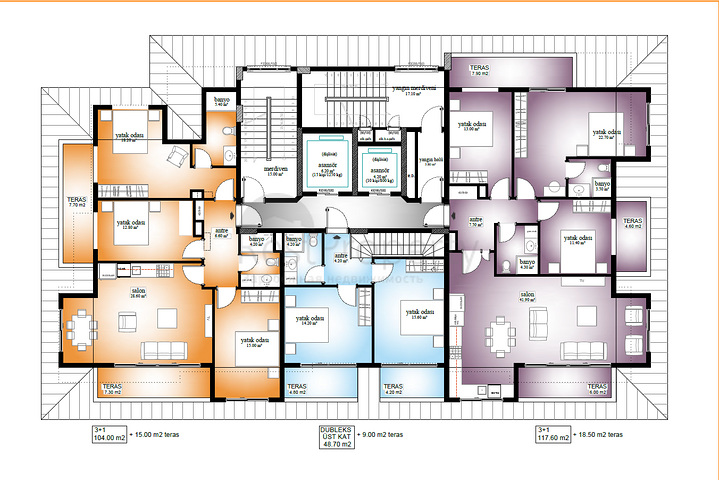 استثمر الان ! شقق قيد الانشاء في موقع مميز - مهموتلار / الانيا 