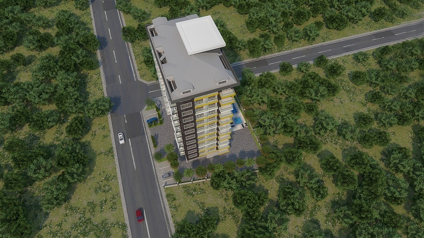 استثمر الان ! شقق قيد الانشاء في موقع مميز - مهموتلار / الانيا 