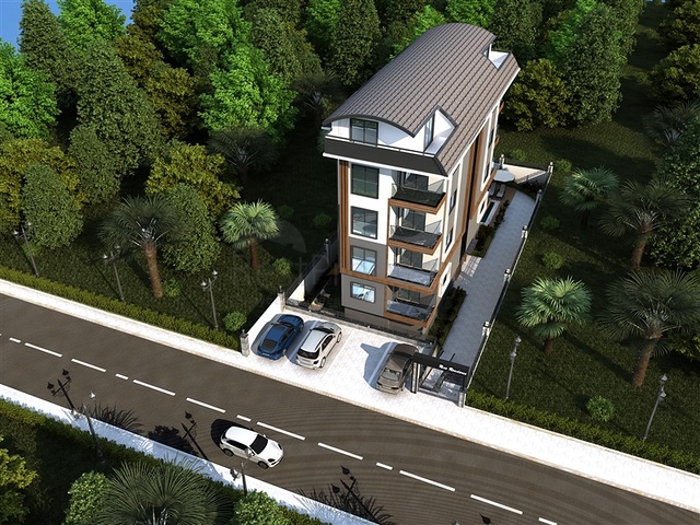 شقق وبنتهاوس للبيع بالاقساط -ضمن مجمع قيد الانشاء -في اوبا / الانيا 