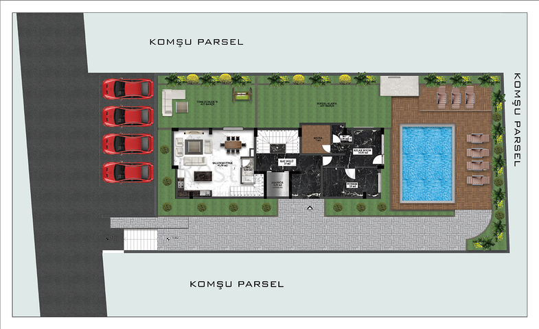 شقق وبنتهاوس للبيع بالاقساط -ضمن مجمع قيد الانشاء -في اوبا / الانيا 