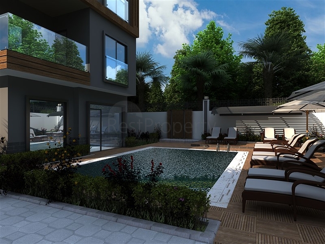 شقق وبنتهاوس للبيع بالاقساط -ضمن مجمع قيد الانشاء -في اوبا / الانيا 