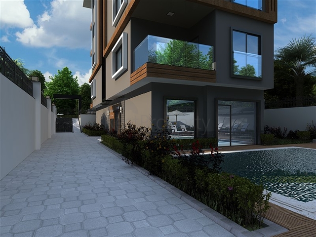 شقق وبنتهاوس للبيع بالاقساط -ضمن مجمع قيد الانشاء -في اوبا / الانيا 