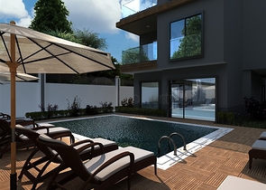 شقق وبنتهاوس للبيع بالاقساط -ضمن مجمع قيد الانشاء -في اوبا / الانيا 