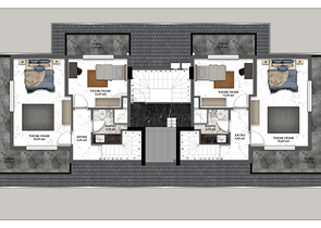 شقق وبنتهاوس للبيع بالاقساط -ضمن مجمع قيد الانشاء -في اوبا / الانيا 