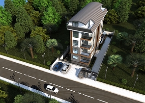 شقق وبنتهاوس للبيع بالاقساط -ضمن مجمع قيد الانشاء -في اوبا / الانيا 