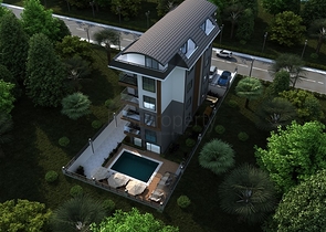 شقق وبنتهاوس للبيع بالاقساط -ضمن مجمع قيد الانشاء -في اوبا / الانيا 