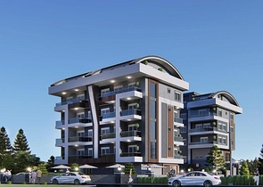 قيد الانشاء - بالاقساط دون فوائد - شقق ضمن مجمع في اوبا / الانيا 