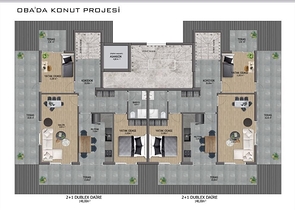 قيد الانشاء - بالاقساط دون فوائد - شقق ضمن مجمع في اوبا / الانيا 