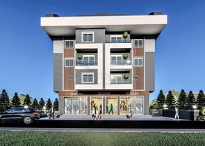 قيد الانشاء - بالاقساط دون فوائد - شقق ضمن مجمع في اوبا / الانيا 