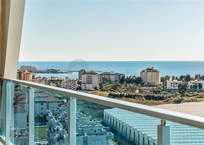 اطلالة بحر - مجمع فاخر -دوبلكس 4 غرف وصالة -في افسلار / الانيا 