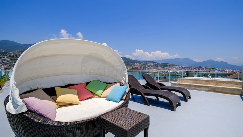 قريبة من شاطئ كليوباترا -شقة 1+1 - في مركز الانيا