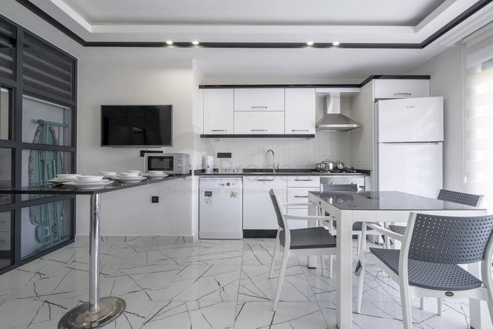 قريبة من شاطئ كليوباترا -شقة 1+1 - في مركز الانيا