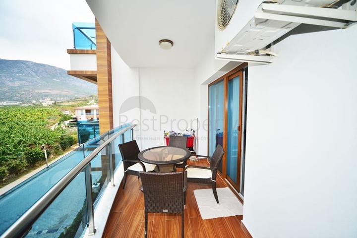 مجمع فاخر بخدمات 5 نجوم - شقة 1+1 -مفروشة -في مهموتلار / الانيا 