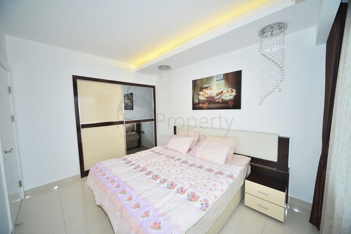 مجمع فاخر بخدمات 5 نجوم - شقة 1+1 -مفروشة -في مهموتلار / الانيا 