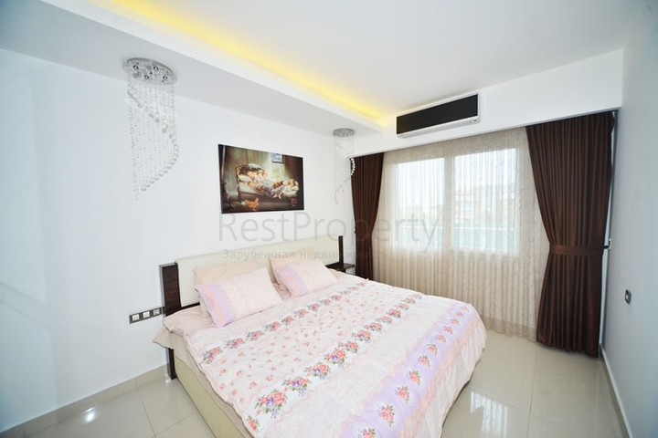 مجمع فاخر بخدمات 5 نجوم - شقة 1+1 -مفروشة -في مهموتلار / الانيا 