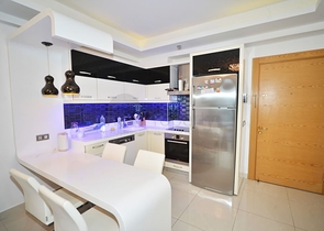 مجمع فاخر بخدمات 5 نجوم - شقة 1+1 -مفروشة -في مهموتلار / الانيا 