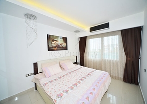 مجمع فاخر بخدمات 5 نجوم - شقة 1+1 -مفروشة -في مهموتلار / الانيا 