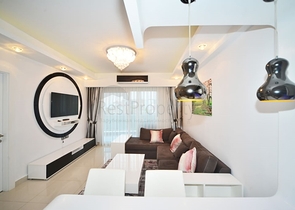 مجمع فاخر بخدمات 5 نجوم - شقة 1+1 -مفروشة -في مهموتلار / الانيا 