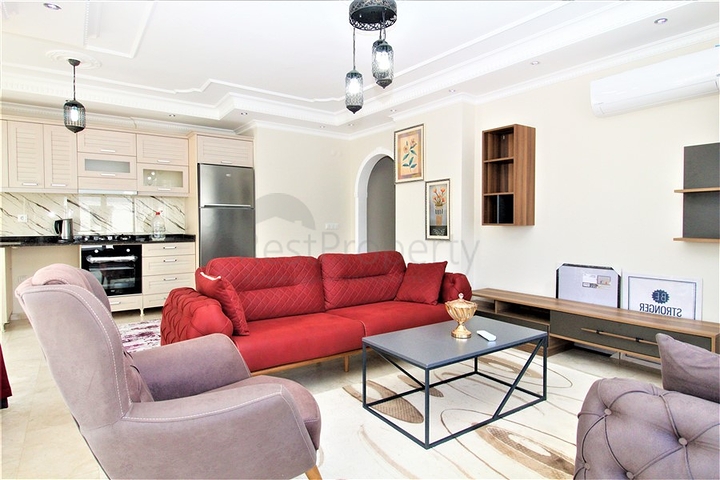 بسعر مناسب -شقة 2 غرفة وصالة -مفروشة -في مهموتلار / الانيا 